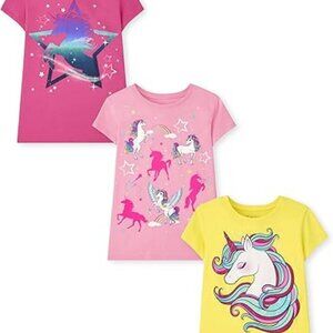 Children's Place, 3 Pack, NWT, Small, Short Sleeve Graphic T-shirts